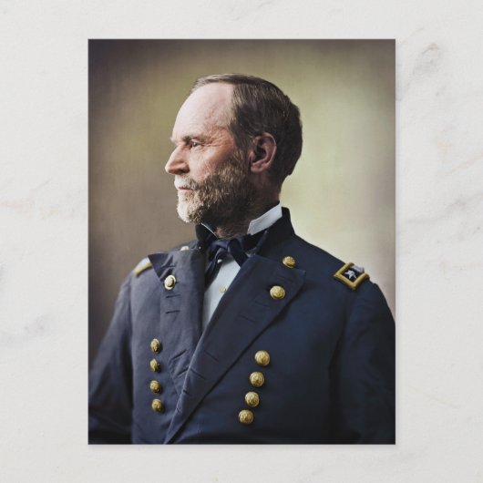ウィリアム・シャーマン将軍 ポストカード (正面)