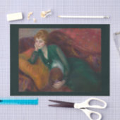 ウィリアム・ジェームス・グラクンズ・グリーンの若い女性 薄葉紙 (クラフト)