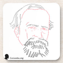 ウィリアム・ジェームズの飲み物のコースターセット