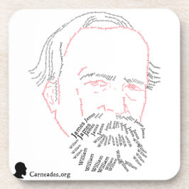 ウィリアム・ジェームズの飲み物のコースターセット コースター