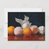 ウィリアム・ジョセフ・マクロスキーによる《包まれたオレンジ》 ノートカード (正面)
