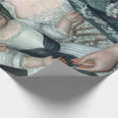 ウィリアム・ジョンストン・ミセス・ジェイコブ・ハードと子 ラッピングペーパー (角)