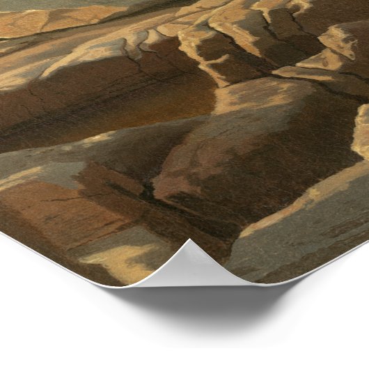 ウィリアム・スタンリー・ハセルティーヌ – ナラガンセットベイ ポスター (角)