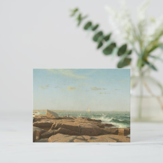 ウィリアム・スタンリー・ハセルティーヌ – ナラガンセットベイ ポストカード (スタンド正面)