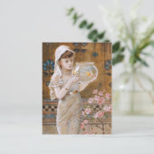 ウィリアム・スティーブン・コールマン：金魚の鉢 ポストカード (スタンド正面)