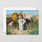 ウィリアム・ストラットによる平和 シーズンポストカード (正面/裏面)