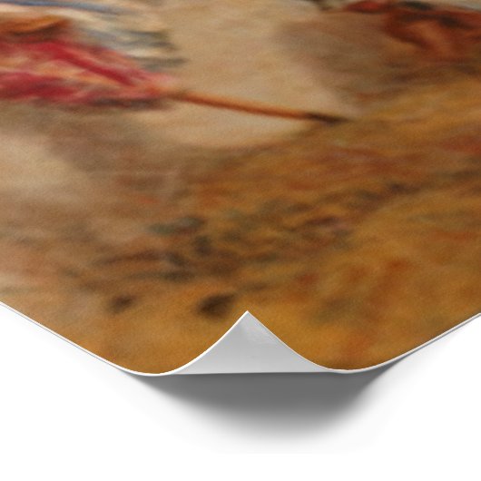 ウィリアム・ターナーモダンブリティッシュ – ローマ – カンポワクチン ポスター (角)