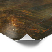 ウィリアム・ターナー・カリグラの宮殿と橋 ポスター (コーナー)