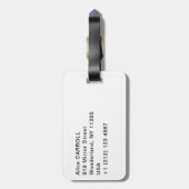 ウィリアム・ターナー – ザ・ゴールデンボー ラゲッジタグ (裏面縦)