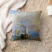 ウィリアム・ターナー – ザ・ファイティング・テメレール クッション (ブランケット)