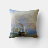 ウィリアム・ターナー – ザ・ファイティング・テメレール クッション (裏面)