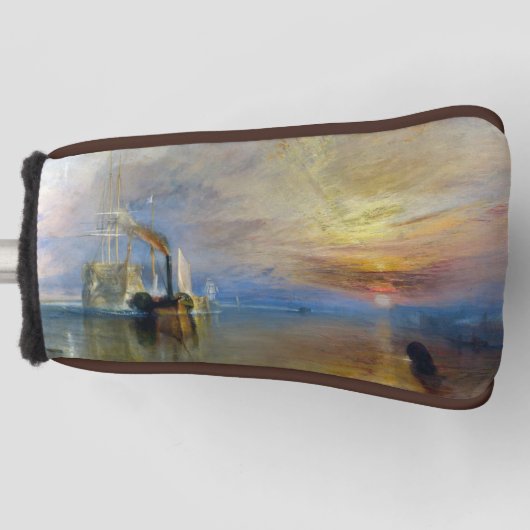 ウィリアム・ターナー – ザ・ファイティング・テメレール ゴルフヘッドカバー (正面)