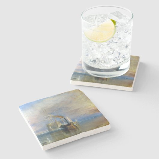 ウィリアム・ターナー – ザ・ファイティング・テメレール ストーンコースター (横)