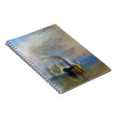 ウィリアム・ターナー – ザ・ファイティング・テメレール ノートブック (右側)