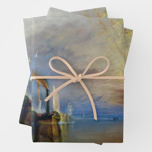 ウィリアム・ターナー – ザ・ファイティング・テメレール ラッピングペーパーシート (インサイチュ)