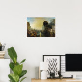 ウィリアム・ターナー – ディドビルディングカルタゴ ポスター (ホームオフィス)