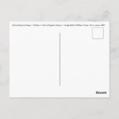 ウィリアム・ターナー – ディドビルディングカルタゴ ポストカード (裏面)