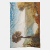 ウィリアム・ターナー – ネミ湖 キッチンタオル (縦)