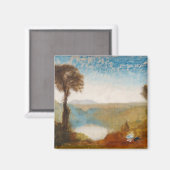 ウィリアム・ターナー – ネミ湖 マグネット (正面/裏面)