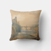 ウィリアム・ターナー・バーナード城 クッション (裏面)