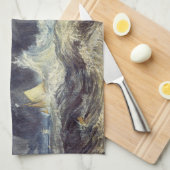 ウィリアム・ターナー – ベルロックライトハウス キッチンタオル (四つ折り)