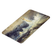 ウィリアム・ターナー – ベルロックライトハウス マグネット (左側)