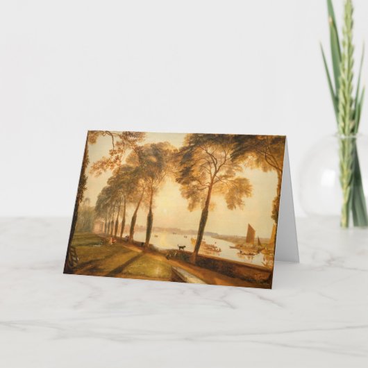 ウィリアム・ターナー - モートレイク・テラス カード (正面)