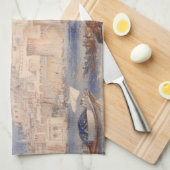 ウィリアム・ターナー・ロードス キッチンタオル (四つ折り)