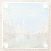 ウィリアム・ターナー – ヴェネツィア、ザ・ドガナ&サン・ジョルジョ ガラスコースター (裏面)