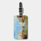 ウィリアム・ターナー – ヴェネツィア、ザ・ドガナ&サン・ジョルジョ ラゲッジタグ (正面縦)