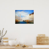 ウィリアム・ターナー – ヴェネツィア，ピアッツェッタ ポスター (キッチン)