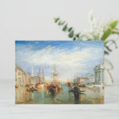 ウィリアム・ターナー – ヴェネツィア・ポーチ・マドンナ・デッラ・ソリュート サンキューカード (スタンド正面)