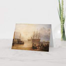 ウィリアム・ターナー - 蒸気を通して沈む太陽 カード