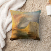 ウィリアム・ターナー – 議会の熱狂 クッション (ブランケット)