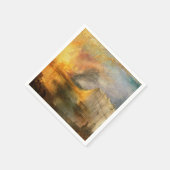 ウィリアム・ターナー – 議会の熱狂 スタンダードカクテルナプキン (角)