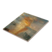 ウィリアム・ターナー – 議会の熱狂 タイル (側面)