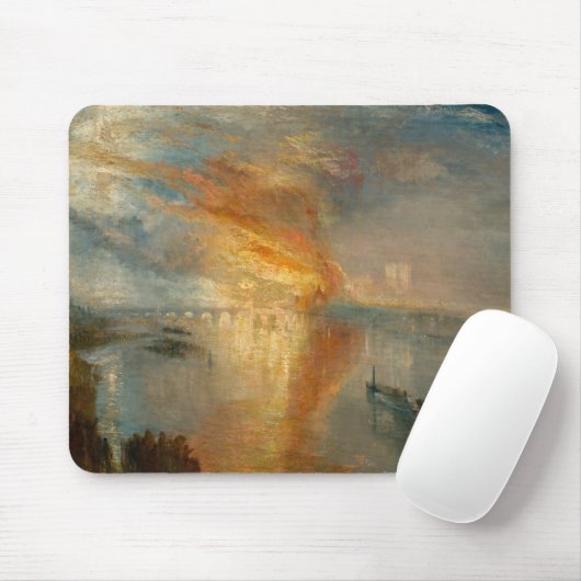 ウィリアム・ターナー – 議会の熱狂 マウスパッド (マウス)