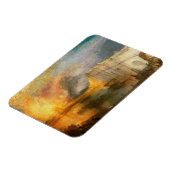 ウィリアム・ターナー – 議会の熱狂 マグネット (左側)