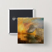 ウィリアム・ターナー – 議会の熱狂 缶バッジ (正面&裏面)