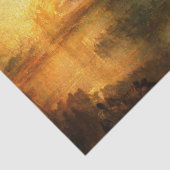 ウィリアム・ターナー – 議会の熱狂 薄葉紙 (詳細)