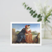 ウィリアム・ダイス、フランチェスカ・ダ・リミニ アート ヴィンテージ ポストカード (スタンド正面)