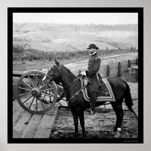 ウィリアム・テカンサシャーマン将軍1864 ポスター