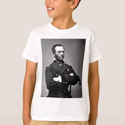 ウィリアム・テカンセ・シャーマン将軍、1865年。 Tシャツ (正面)