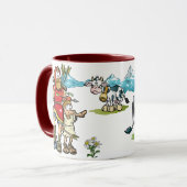 ウィリアム・テルとアルプスの牛の息子 マグカップ (正面左)