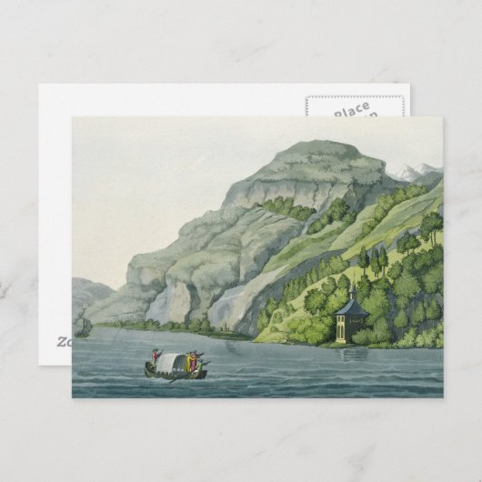 ウィリアム・テル教会、「ヴァリオのカスタム」から ポストカード (正面/裏面)