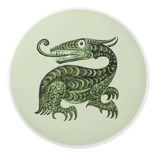 ウィリアム・ド・モーガンのジャバーウォック・セラミック・ノブ セラミックノブ (正面)