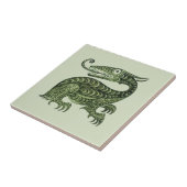 ウィリアム・ド・モーガンのジャバーウォック タイル (側面)