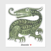 ウィリアム・ド・モーガンのジャバーウォック・ビニール・ステッカー シール (シート)