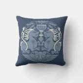 ウィリアム・ド・モーガンのライオンズ装飾用クッション クッション (裏面)