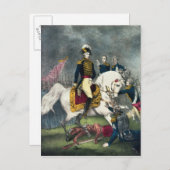 ウィリアム・ハリソン将軍の戦い ポストカード (正面/裏面)